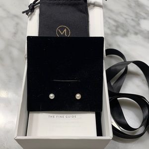 Mejuri Pearl Mini Studs